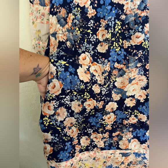 Rebecca Taylor Gigi Floral Silk Mini Dress size 0 - Picture 9 of 15